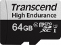 Transcend High Endurance 350V R95/W45 microSDXC 64GB Kit, UHS-I U1, Class 10 (TS64GUSD350V)