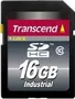 Transcend Industrial 10I R24/W16 SDHC 16GB, Class 10