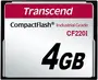 Transcend Industrial CF220I R39/W42 CompactFlash Card 4GB