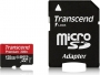 Transcend Premium R45/W20 microSDXC 128GB Kit, UHS-I, Class 10 (TS128GUSDU1)