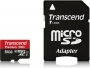 Transcend Premium R45/W20 microSDXC 64GB Kit, UHS-I, Class 10 (TS64GUSDU1)