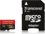 Transcend Ultimate R90/W25 microSDHC 8GB Kit, UHS-I, Class 10 (TS8GUSDHC10U1)