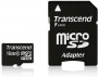 Transcend microSDHC 16GB Kit, Class 10 (TS16GUSDHC10)