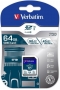 Verbatim Pro U3 R90/W45 SDXC 64GB, UHS-I U3, Class 10 (47022)