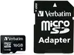 Verbatim microSDHC 16GB Kit, Class 4