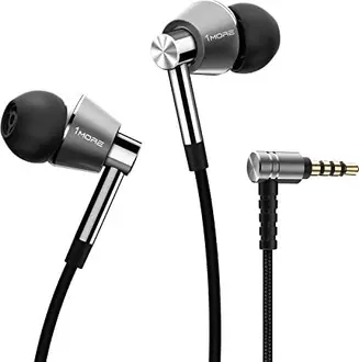 1MORE Triple Driver in-ear headphones E1001 silver