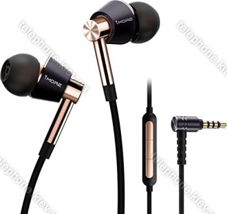 1MORE Triple Driver in-ear headphones E1001 gold