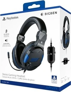 BigBen стерео Gaming гарнитура V3 для PS4 black/blue