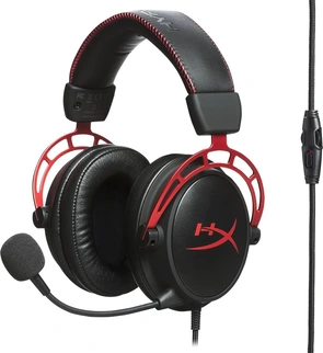 HP HyperX Cloud Alpha черный/красный