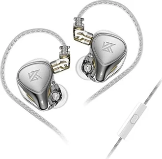 KZ ZEX Pro / KZ x Crinacle CRN с микрофоном silver