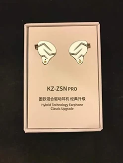 KZ ZSN Pro X с микрофоном blue