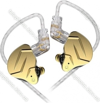 KZ ZSN Pro X without microphone gold