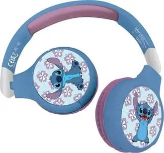 Lexibook Faltbare wireless Headphones Disney Stitch