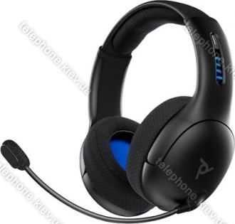 PDP LVL50 wireless stereo headset for Playstation black