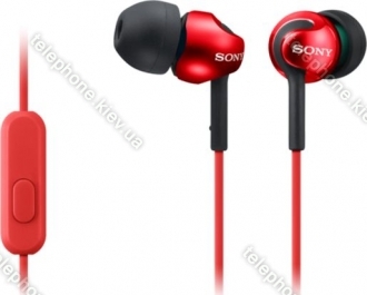Sony MDR-EX110AP red
