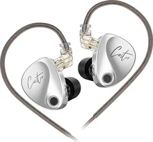 KZ Castor без микрофона silver