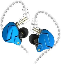 KZ ZSN Pro X без микрофона blue