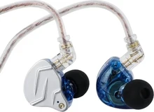 KZ ZSN Pro с микрофоном blue
