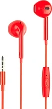 MusicSound colour Capsule 3.5mm jack red