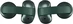Motorola Moto Buds Loop Trekking зеленый