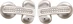 Motorola Moto Buds Loop Swarovski French Oak