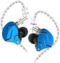 KZ ZSN Pro X без микрофона blue