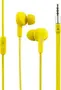 LogiLink stereo in-ear headset yellow