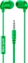MusicSound colour in-ear 3.5mm jack green