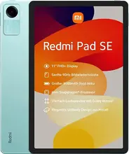 Xiaomi Redmi Pad SE, Mint Green, 8GB RAM, 256GB