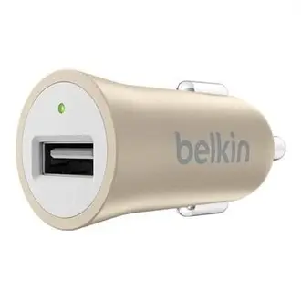 Belkin car-universal charger USB 2.4A gold