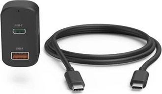 Hama universal USB-C-car-notebook-power adapter Power Delivery (PD) 5-20V/65W black