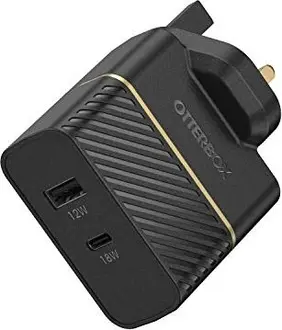 Otterbox USB-C/USB-A wall charger Premium (UK) black