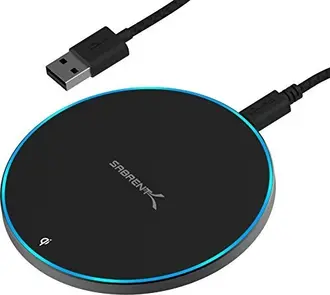 Sabrent 10W Qi wireless almost Charger Charging Pad black