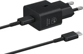 Samsung Schnellladeadapter with data cable 25W black