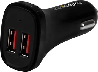 StarTech Dual port USB автомобильное зарядное устройство 24W/4.8A black