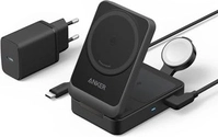 Anker MagGo wireless зарядная станция (foldable 3-в-1) black