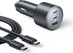 Anker Nano автомобильное зарядное устройство (167.5W, 3 Ports) black
