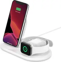 Belkin BoostCharge 3-in-1 wireless Charger for Apple Devices white