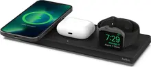 Belkin BoostCharge Pro 3-in-1 Charging Pad with MagSafe black