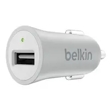 Belkin car-universal charger USB 2.4A silver