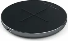 Satechi aluminium USB-C PD/QC wireless Charger grey