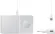 Samsung wireless Charger Duo with travel adapter white