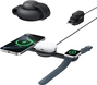 Anker MagGo беспроводная зарядная станция (3-в-1, складная) black