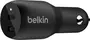 Belkin BoostCharge Dual USB-C car Charger 36W black