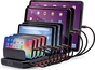 Lindy 96W 10 port USB-зарядная станция black