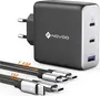 Novoo 120W USB-C charger GaN III black/grey