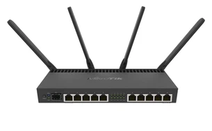 MikroTik RouterBOARD RB4011 WLAN Router, 10x RJ-45, 1x SFP+