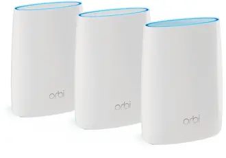 Netgear Orbi RBK53S, Router and 2x satellite set, incl. Netgear Armor, 3er-Bundle