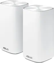 ASUS ZenWiFi mini AC CD6 AC1500, white, Router and satellite set, double-Bundle