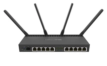 MikroTik RouterBOARD RB4011 WLAN Router, 10x RJ-45, 1x SFP+